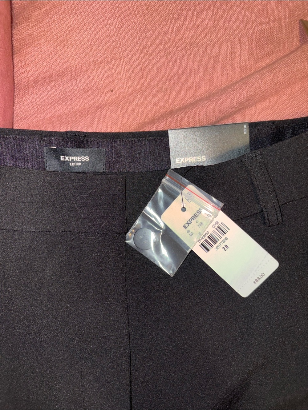 Express Editor Super High Rise straight Ankle Pant